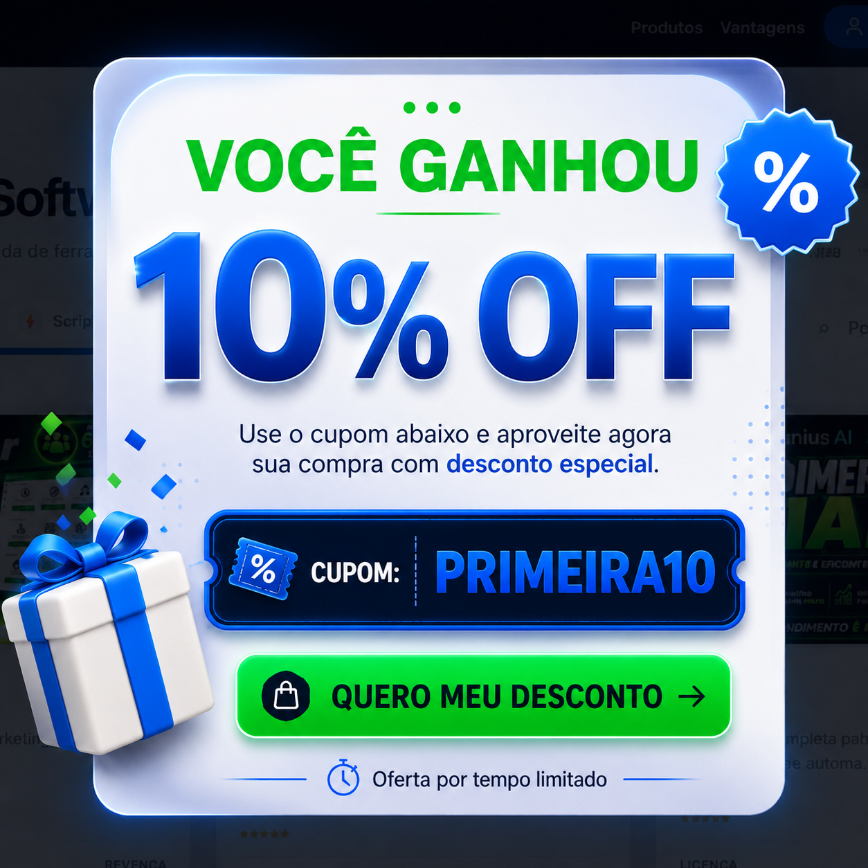 Cupom de Desconto