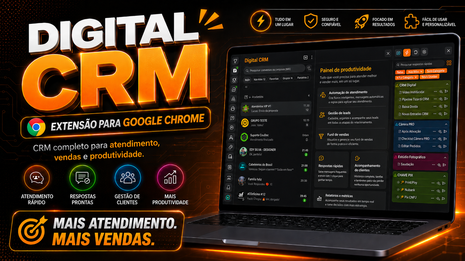 Extensão Digital CRM
