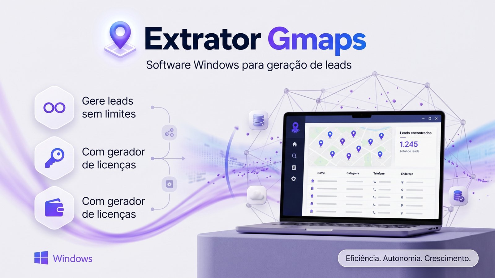 Extrator G-Maps PRO