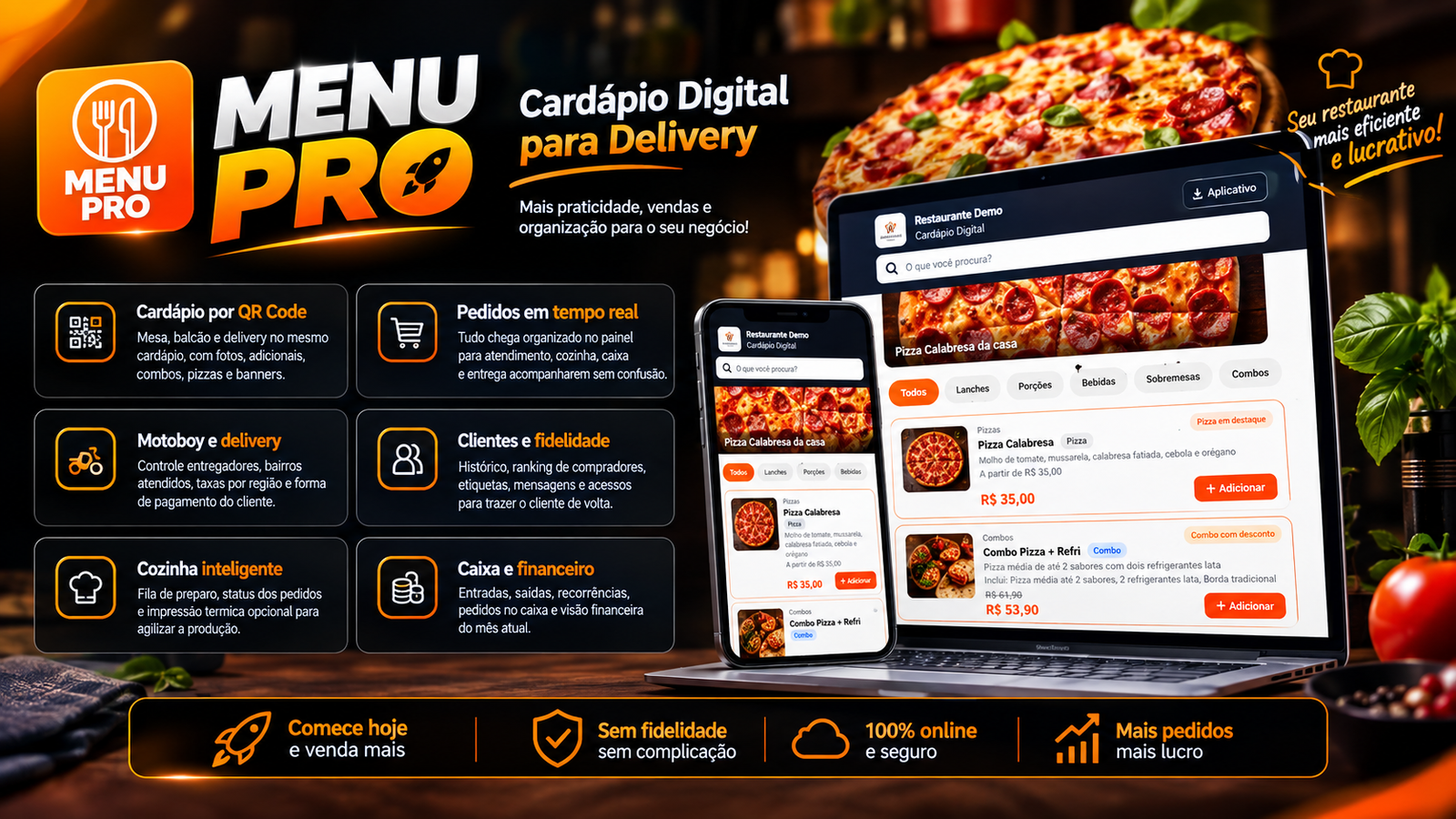 MenuPRO — O Cardápio Digital que Pode Transformar seu Delivery!